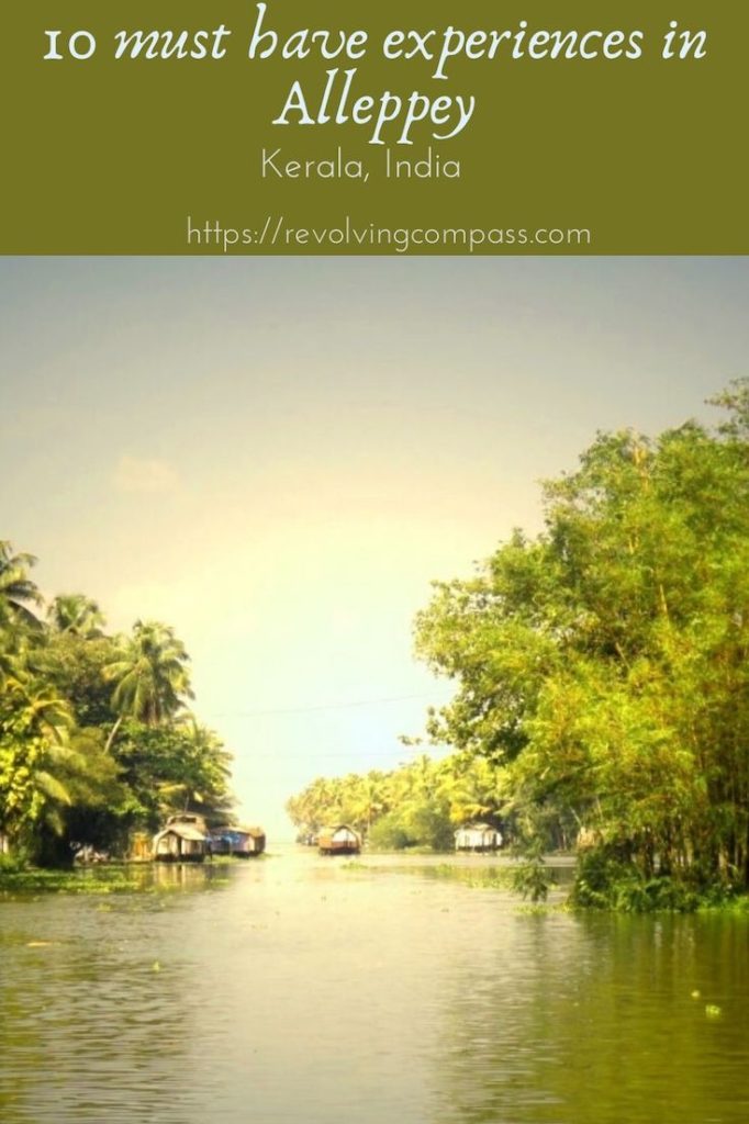 10 things to do when on a houseboat in the backwaters of Alleppey Kerala India | Staycation in houseboat in Kerala | Honeymoon in a houseboat in Kerala Backwaters | Sunset in the backwaters of Alleppey