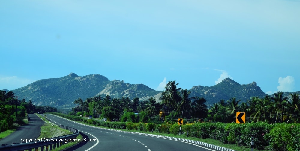 Bangalore to Kodaikanal highway