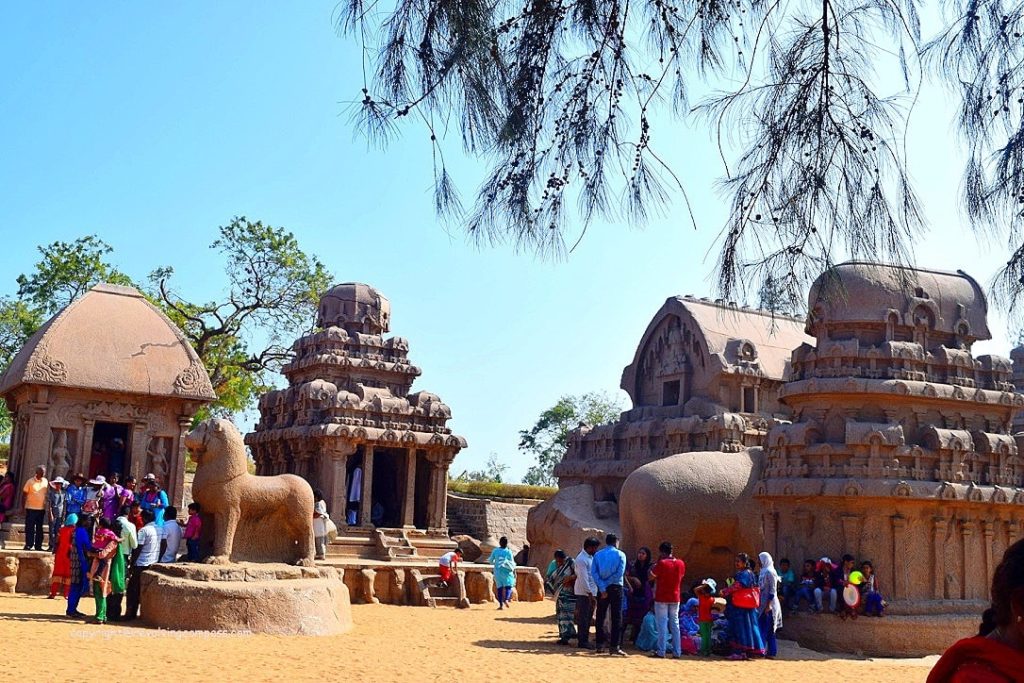 Pancha Rathas : Things to do in Mahabalipuram