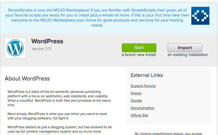 setup your blog using wordpress and bluehost