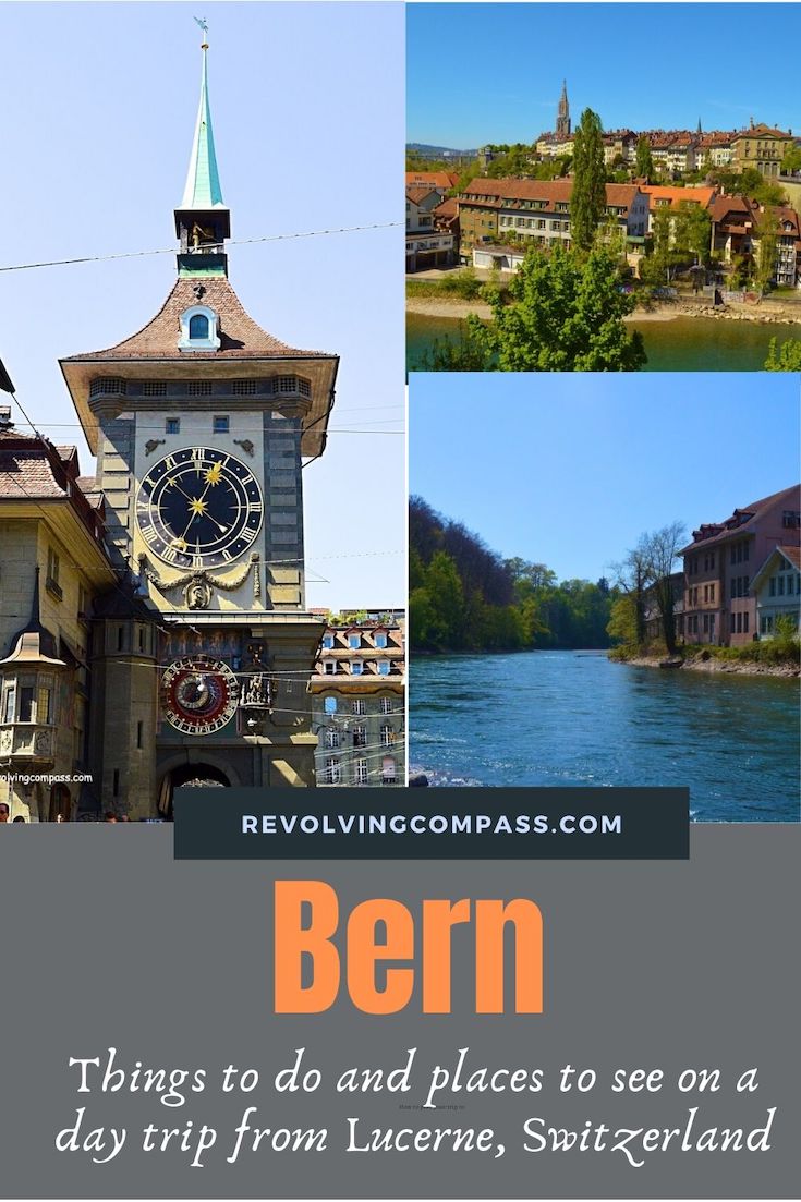 A tour to Bern, Switzerland. Find out the top things to do in Bern | Lucerne to Bern day trip | Things to do in Bern | Places to see in Bern | Nydeggbrücke bridge, Einstein House, Bern Minster, Zytglogge, Federal Palace, Barengraben, Aare River 