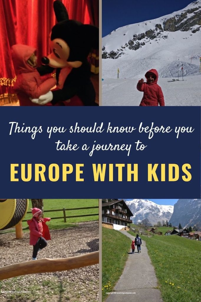 travel to europe with 1 year old