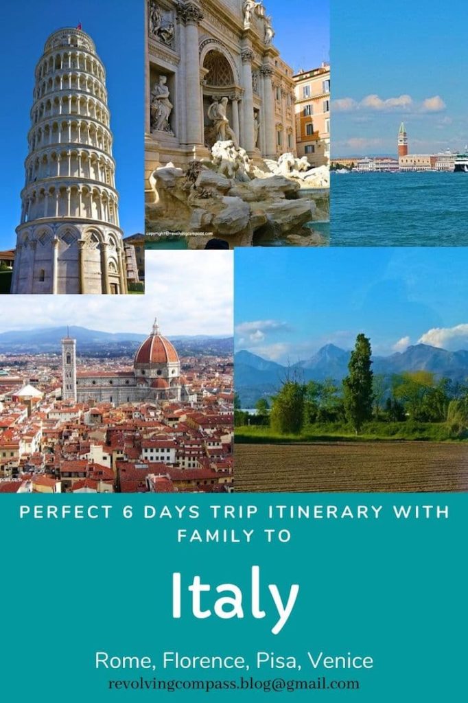 travel italy in 6 days