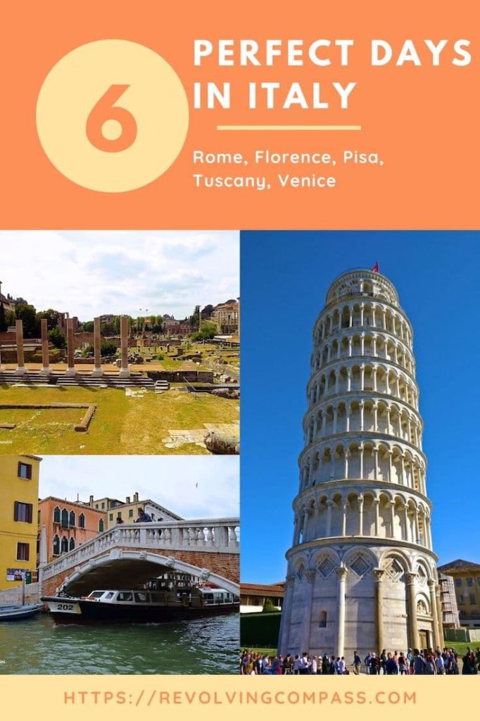 travel italy in 6 days