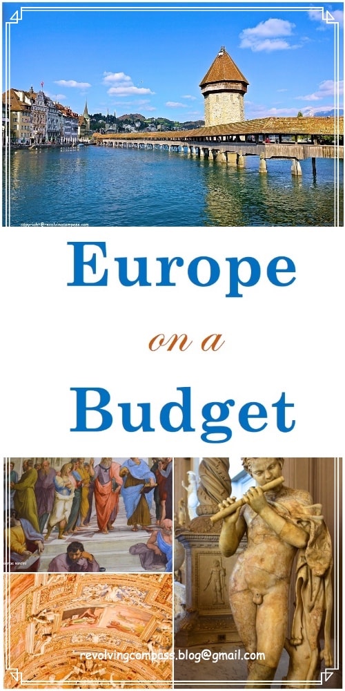 how to budget a europe trip