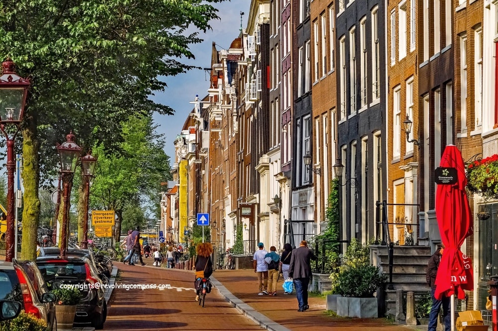 the self guided Amsterdam city walking tour