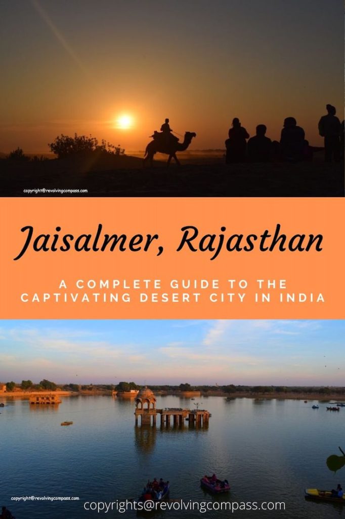 A complete guide to Jaisalmer , Rajasthan, India | Things to do in Jaisalmer | Places to see in Jaisalmer | Where to stay in Jaisalmer | What to eat in Jaisalmer | Jaisalmer fort | Havelis of Jaisalmer | Gadisar Lake | Jaisalmer desert camp | Thar Desert safari 