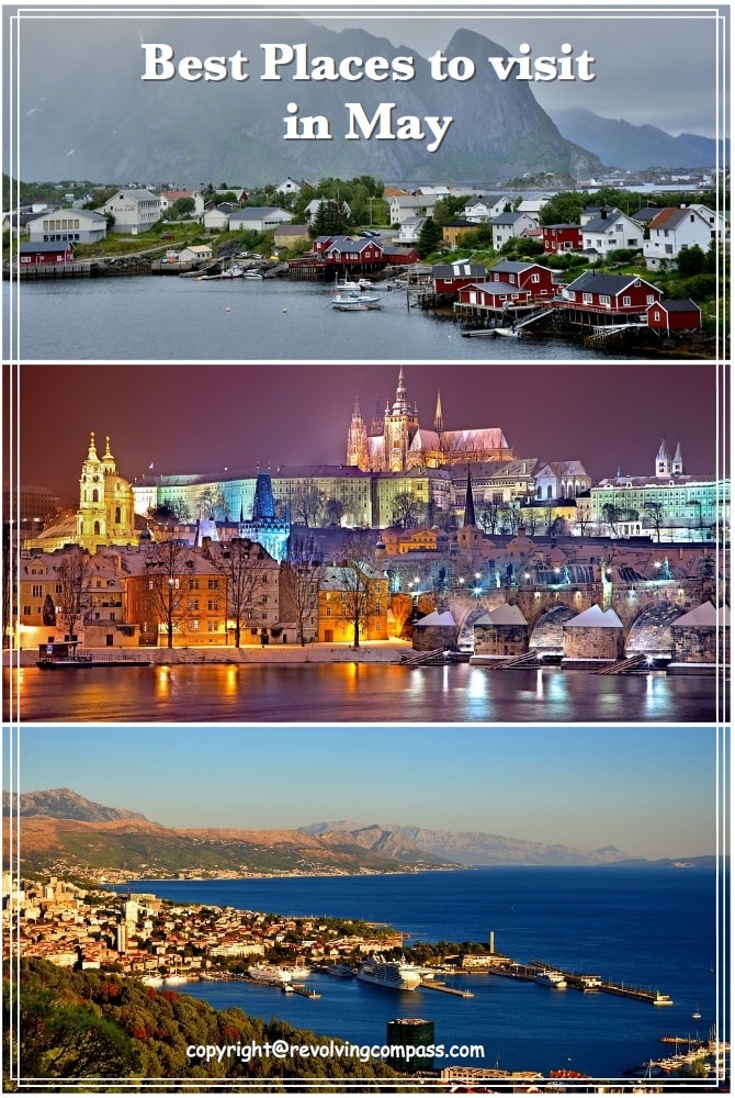 Best places to visit in May | Croatia | Barcelona | Sweden | Norway | Venice | Paris | Prague