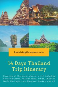 Two weeks in Thailand : 14 days Thailand Itinerary - The Revolving Compass