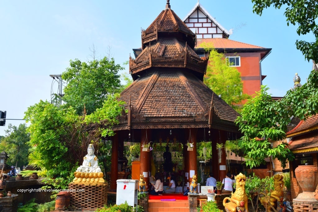 A self planned self guided free walking tour of old Chiang Mai City