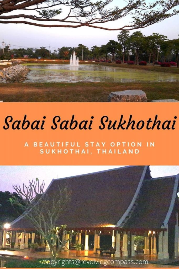Where to stay in Sukhothai | Sabai Sabai Sukhothai | Resort near Sukhothai Airport | Sukhothai Historical Park | Thailand | South East Asia