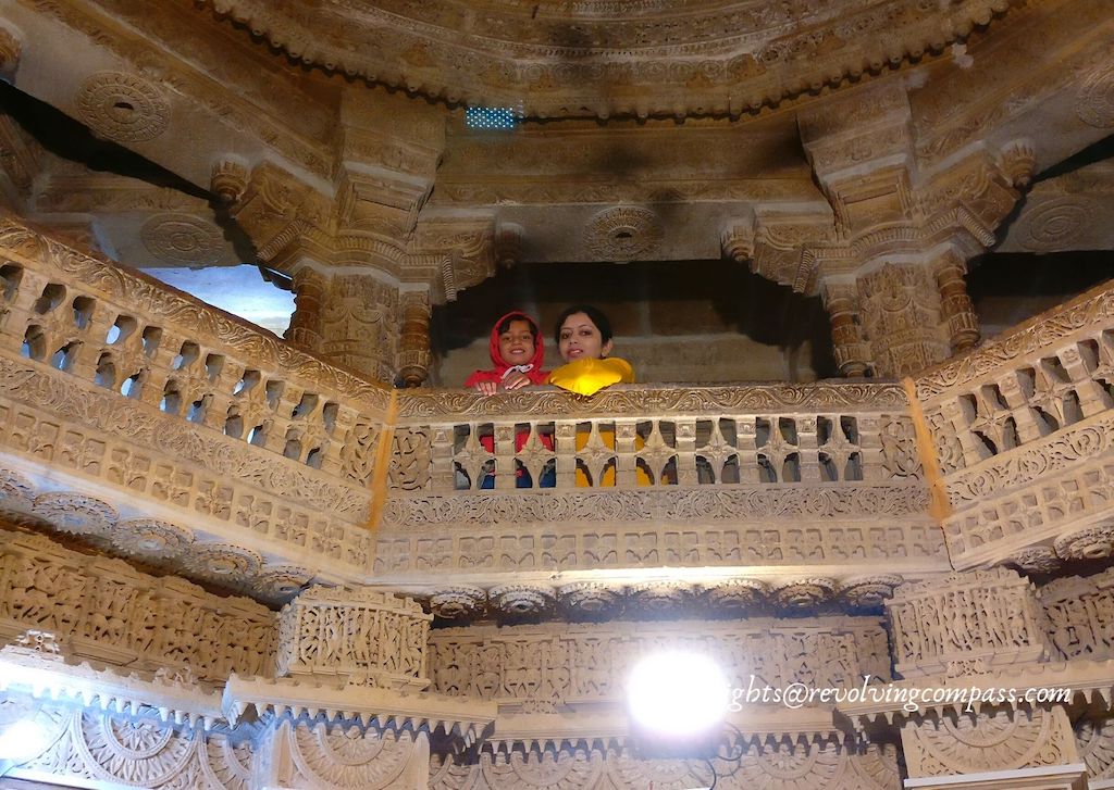 Jain Temple in Jaisalmer Fort Rajasthan India