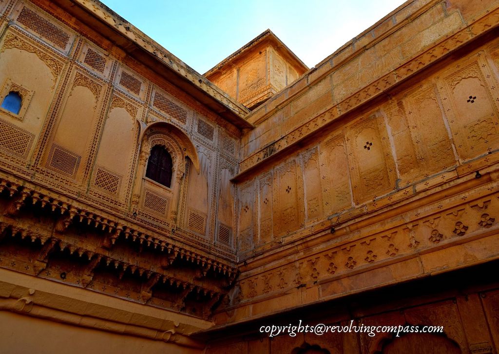 Rani ka Mahal Jaisalmer Fort Rajasthan India