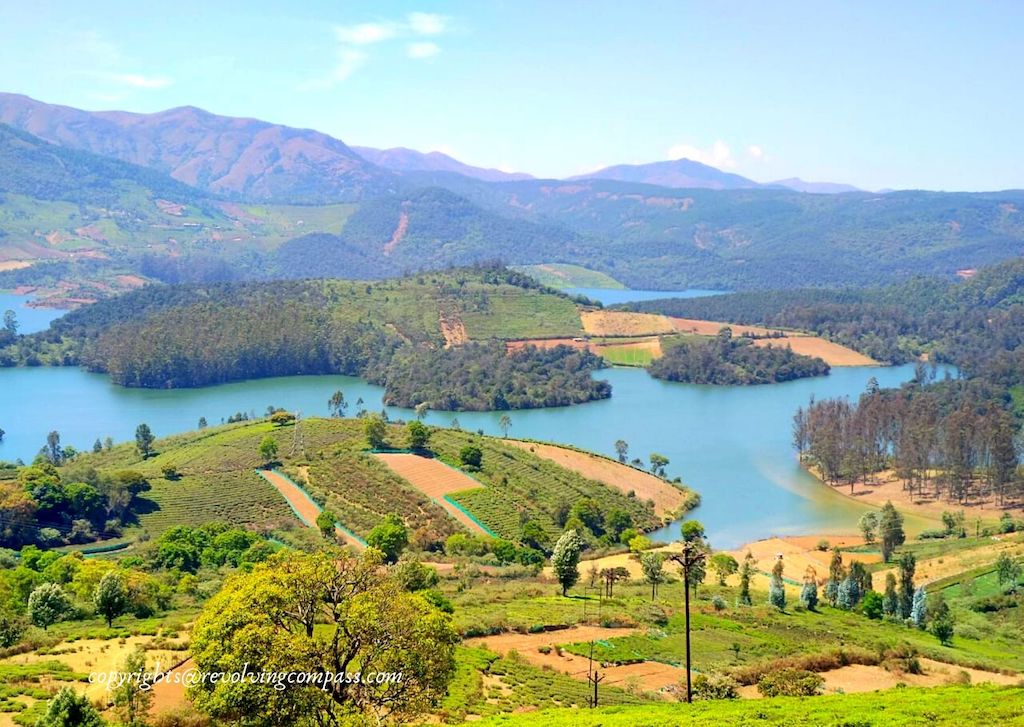 ooty tourist places map with distance pdf