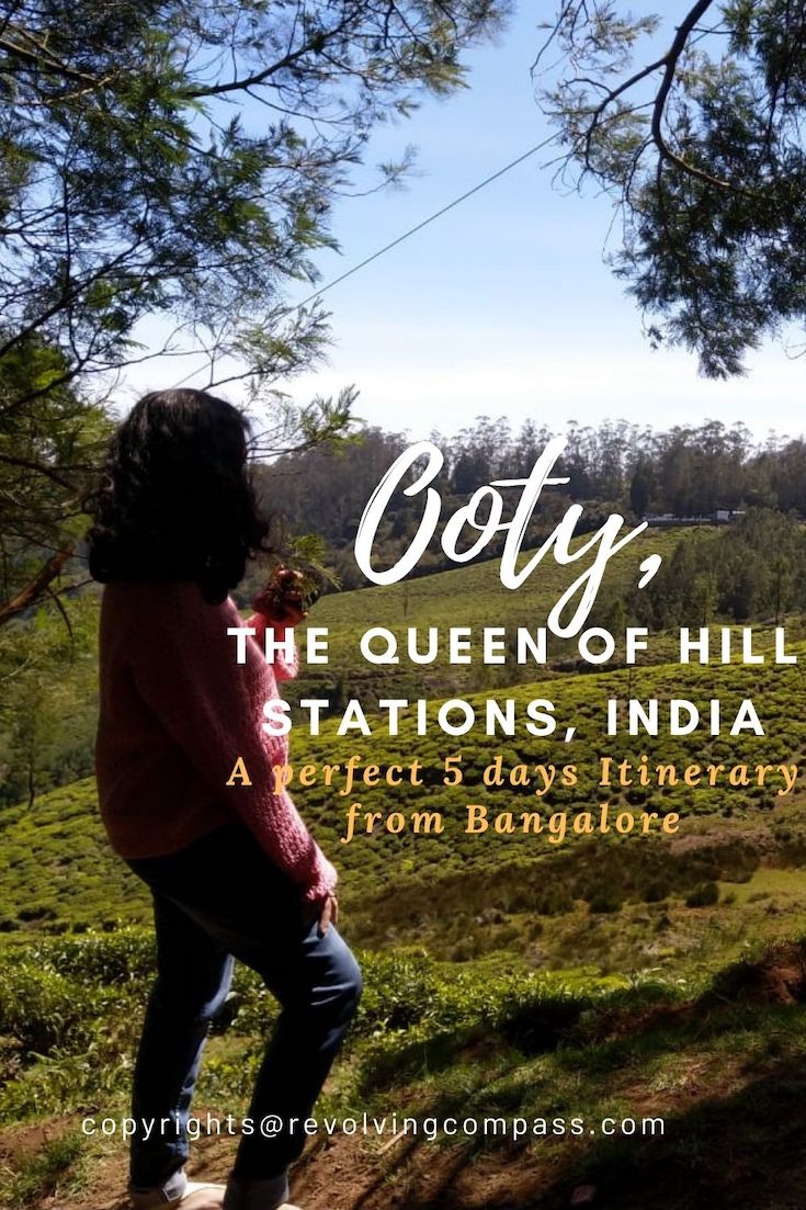 5 days Ooty trip itinerary | best time to visit Ooty | where to stay in Ooty | Pykara, 9th Mile Shooting Point, 6th Mile Pine Forest Shooting Point, Ooty Lake, Botanical Garden, Dodabetta Peak, Coonoor, Sims Garden, Rose Garden, Emerald Lake, Avalanche Lake, Silent Valley, Ooty toy train, Nilgiris, Tea Garden Ooty, Chocolate Factory Outlet Ooty, Bangalore to Ooty road trip