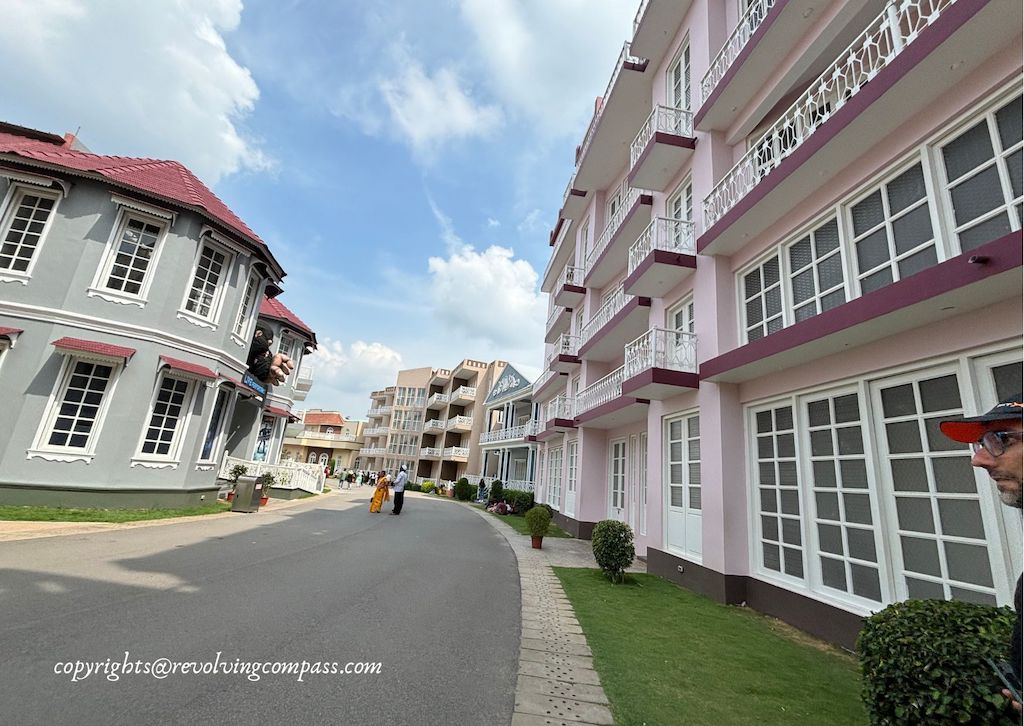 European themed street at Ramoji Film City Hyderabad