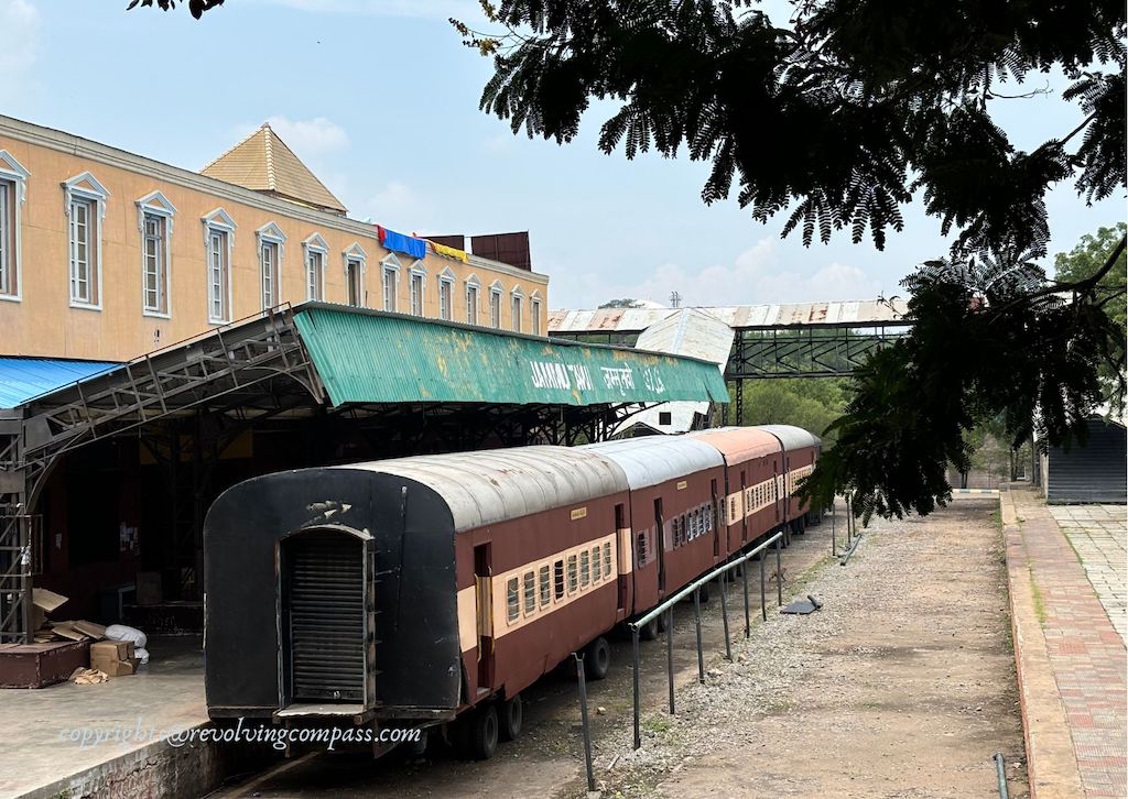 Train station at Ramoji Film City Hyderabad