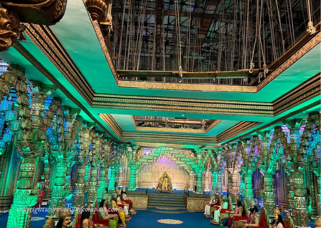 Palace set at Ramoji Film City Hyderabad