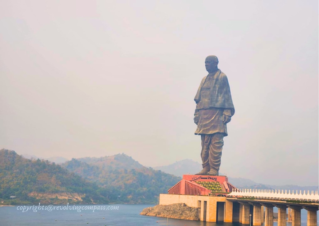 Visiting Statue of Unity in Gujarat - the highest statue in the world - The Revolving Compass